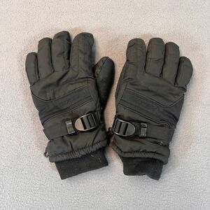 Kombi‎ Snowboard/Ski Gloves Leather Palm Womens Sz Sm Winter Gore Tex Adjustable